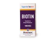 Biotin 1 000mcg Superior Source 100 Sublingual Tablet