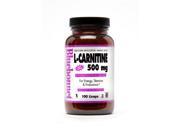 L Carnitine 500 mg Bluebonnet 100 Liquid Capsule