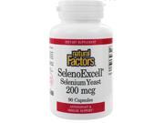 Seleno Excell 200mcg Natural Factors 90 Capsule