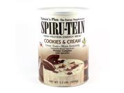 Spiru Tein Spirutein Shake Cookies Cream Nature s Plus 2.3 lbs Powder
