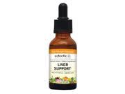 Liver Support formerly Milk Thistle Dandelion No Alcohol Glycerite Eclectic Institute 2 oz Liquid