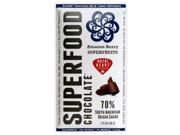 Superfood Chocolate Amazon Berry Superfruits Quality of Life Labs 1.75 oz Bar