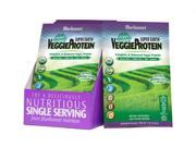 Super Earth Veggie Protein Powder Original Flavor Bluebonnet 8 Packs Box