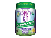 Skinny Gut Ultimate Shake Chocolate 10 Serving Renew Life 14.5 oz 410 g Powder
