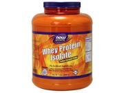 Whey Protein Isolate Toffee Caramel Fudge Now Foods 5 lbs Powder