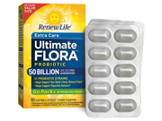 Ultimate Flora Extra Care 50 Billion Go Pack Renew Life 60 Capsule