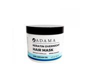 Adama Minerals Keratin Hair Mask White Coconut Zion Health 4 oz Cream