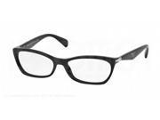 Prada VPR15P Eyeglasses in color code 1AB1O1 in size 55 16 135