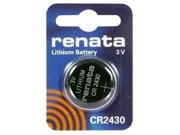 Renata CR2430 Lithium Battery 3V 1pc