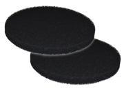 2 Carbon Impregnated Foam Pads for Fluval FX4 FX5 FX6 Canister Filter by Zanyzap