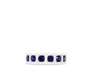Effy Jewelry Effy Royale Bleu 14K White Gold Sapphire and Diamond Ring 1.66 TCW Size 7