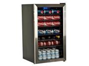 EdgeStar 103 Can and 5 Bottle Ultra Low Temperature Stainless Steel Beverage Cooler BWC120SSLT