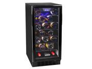 Koldfront 30 Bottle Built In Single Zone Wine Cooler