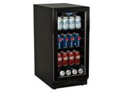 Koldfront 80 Can Built In Beverage Cooler Black