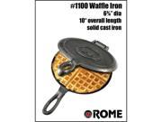 Rome Industries 1100 Old Fashioned Waffle Iron Cast Iron