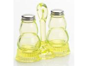 Mosser Glass Salt and Pepper Shaker with Tray