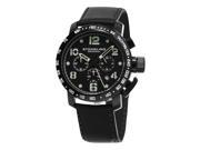Stuhrling Original 641 03 Men s Monaco Analog Display Quartz Black Watch
