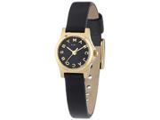 Marc by Marc Jacobs MBM1240 Ladies Henry Black Leather Strap Watch