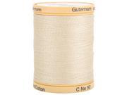 Natural Cotton Thread Solids 876 Yards Oak Tan