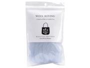 Wool Roving 12 .22 Ounce Pale Blue