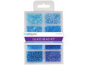 Glass Bead Kit 45grams Pkg The Blues