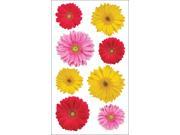 Sticko Photo Flowers Series Stickers Gerbera Mix