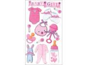 Jolee s Boutique Le Grande Dimensional Stickers Baby Girl