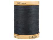 Natural Cotton Thread Solids 876 Yards Iron Grey