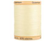 Natural Cotton Thread Solids 876 Yards Butter Cream