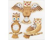 Jolee s Steampunk Sticker Owls