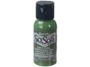 SoSoft Fabric Acrylic Paint 1oz Avocado Green