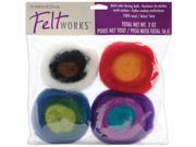 Feltworks Multi Color Roving Rolls