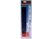 Semi Hex Graphite Drawing Pencils 4 Pkg HB 2B 4B 6B