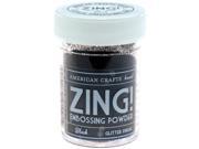 Zing! Glitter Embossing Powder 1 Ounce Black