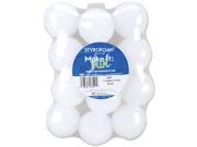 Styrofoam Balls 12 Pkg 2