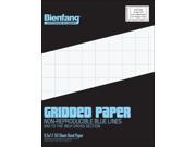 Bienfang Gridded Paper Pad 8.5 X11 50 Sheets