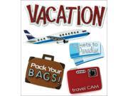 Jolee s Boutique Dimensional Stickers Vacation