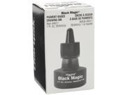 Chartpak 456886 Higgins Black Magic Ink 1 Ounce Black