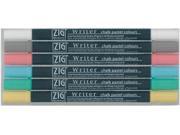 Zig Memory System Writer Chalk Pastel Dual Tip Markers 6 Pkg