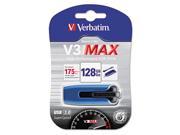 V3 Max USB 3.0 Drive 128GB Metallic Blue