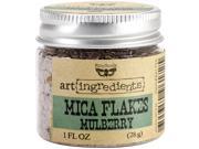 Art Ingredients Mica Flakes 1Oz Mulberry