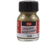Viva Decor Precious Metal Color 25ml Pkg Gold