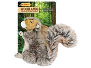 Woodlands Small Plush Squirrel Dog Toy