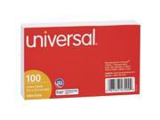 Unruled Index Cards 3 x 5 White 100 Pack