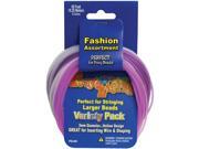 Pony Bead Lacing Variety Pack 60 Feet Pkg Pastel Colors