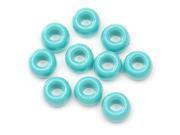Pony Beads 6mmX9mm 720 Pkg Opaque Turquoise