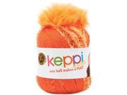 Keppi Yarn Orange Fizz Sparkle