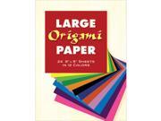Large Origami Paper 9 X9 24 Pkg Assorted Colors