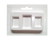 Jewelry Casting Mold Rectangles Assorted Sizes 3 Cavity