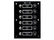 6 GANG LED SWITCH PANEL 12331